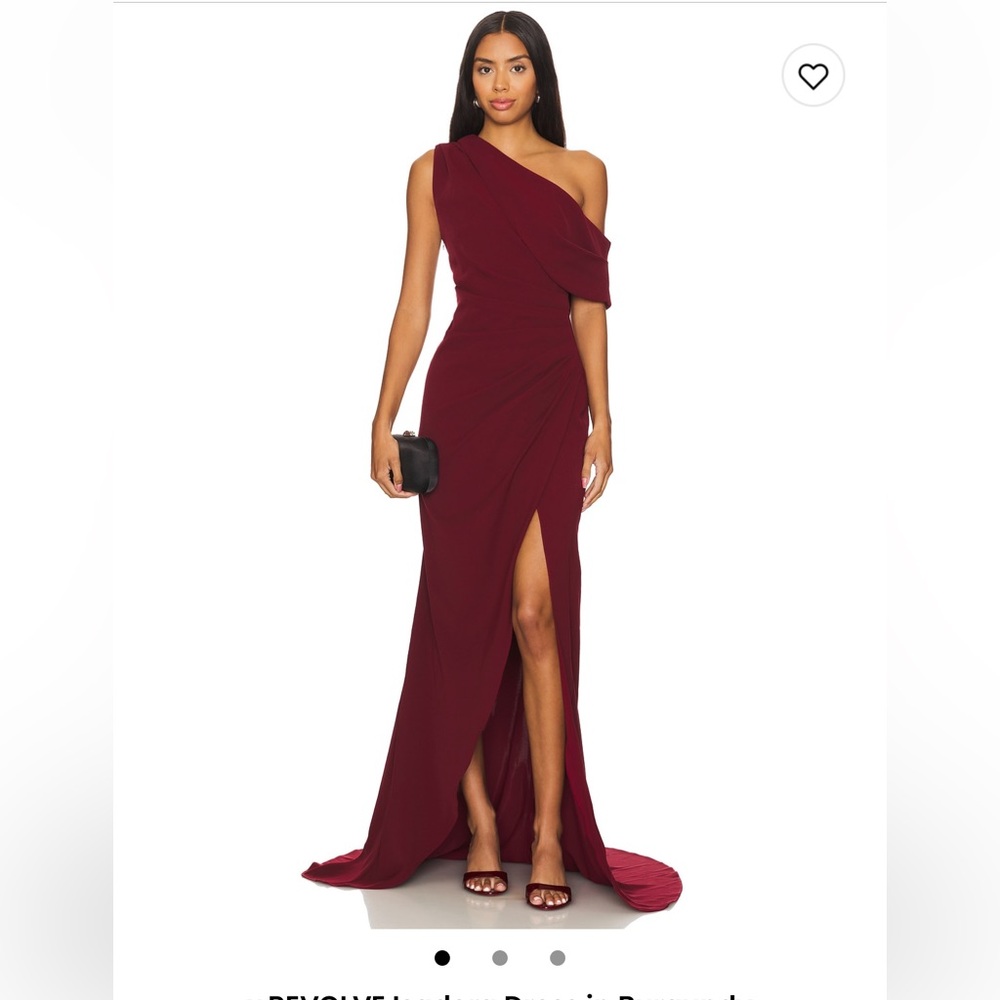 Elliatt by Revolve Burgundy Evening Gown